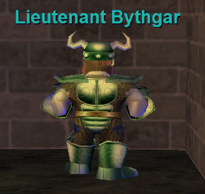 Lieutenant Bythgar