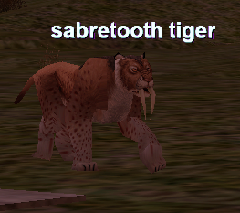 sabretooth tiger