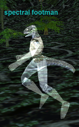 spectral footman
