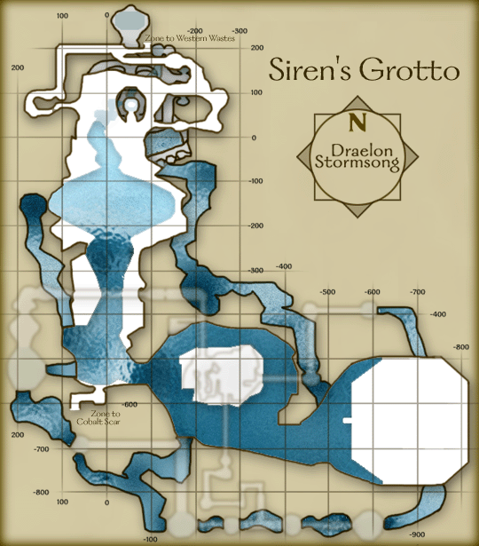 Second Map of Siren's Grotto