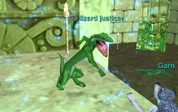 a lizard justicar