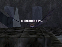 a shrouded bat